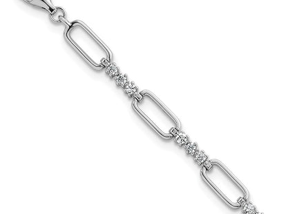 Sterling Silver Bracelets Style QG6850 - Classique Jewelry Inc.