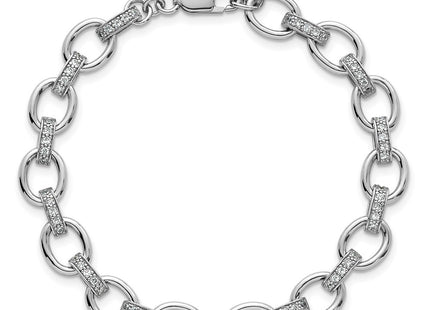 Sterling Silver Bracelets Style QG6851 - Classique Jewelry Inc.