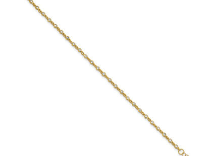 Sterling Silver Bracelets Style QG6852GP - Classique Jewelry Inc.