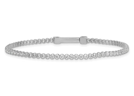 Sterling Silver Bracelets Style QG6853 - Classique Jewelry Inc.