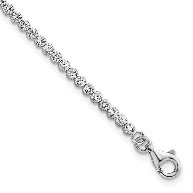 Sterling Silver Bracelets Style QG6854 - Classique Jewelry Inc.