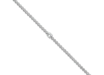 Sterling Silver Bracelets Style QG6855 - Classique Jewelry Inc.