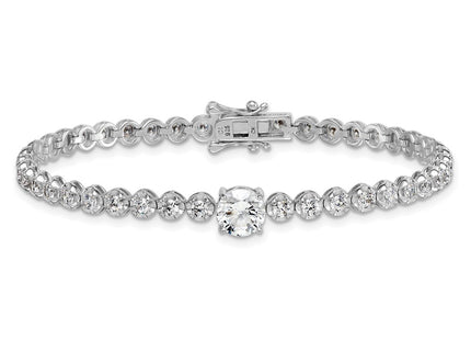 Sterling Silver Bracelets Style QG6855 - Classique Jewelry Inc.