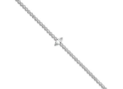Sterling Silver Bracelets Style QG6856 - Classique Jewelry Inc.