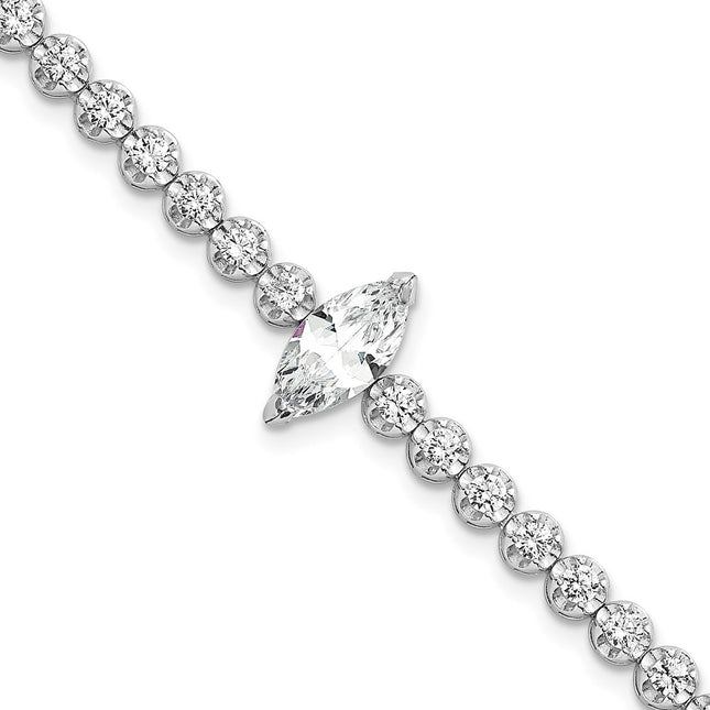 Sterling Silver Bracelets Style QG6856 - Classique Jewelry Inc.