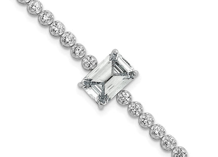 Sterling Silver Bracelets Style QG6857 - Classique Jewelry Inc.