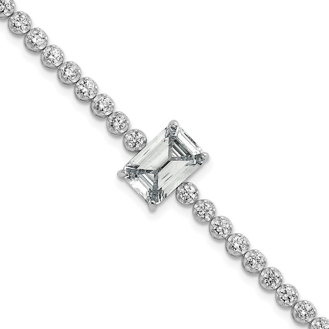 Sterling Silver Bracelets Style QG6857 - Classique Jewelry Inc.