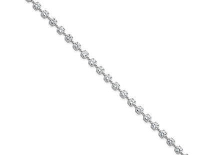 Sterling Silver Bracelets Style QG6860 - Classique Jewelry Inc.