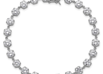 Sterling Silver Bracelets Style QG6860 - Classique Jewelry Inc.