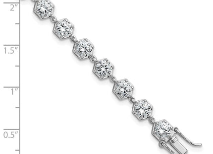 Sterling Silver Bracelets Style QG6860 - Classique Jewelry Inc.