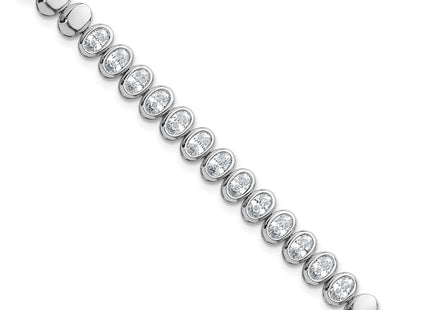 Sterling Silver Bracelets Style QG6861 - Classique Jewelry Inc.