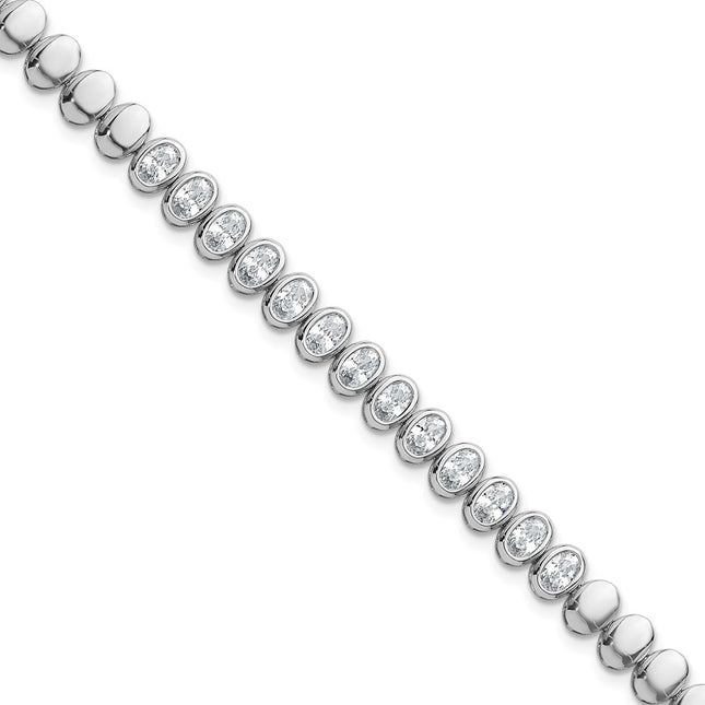 Sterling Silver Bracelets Style QG6861 - Classique Jewelry Inc.