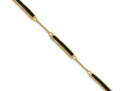 SS/Gold Plated Bracelets Style QG6862 - Classique Jewelry Inc.