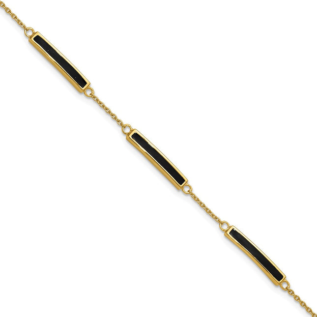 SS/Gold Plated Bracelets Style QG6862 - Classique Jewelry Inc.