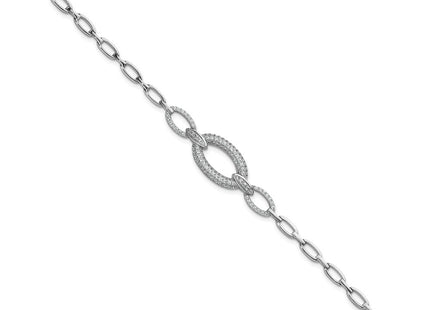 Sterling Silver Bracelets Style QG6864 - Classique Jewelry Inc.
