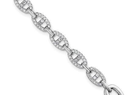 Sterling Silver Bracelets Style QG6865 - Classique Jewelry Inc.