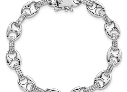 Sterling Silver Bracelets Style QG6866 - Classique Jewelry Inc.