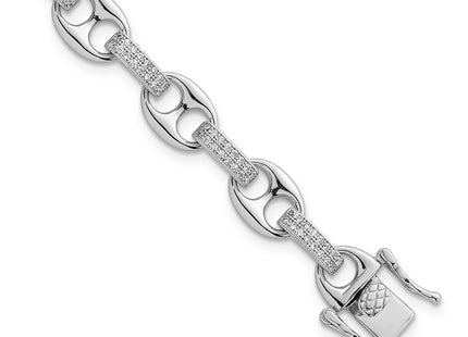 Sterling Silver Bracelets Style QG6866 - Classique Jewelry Inc.