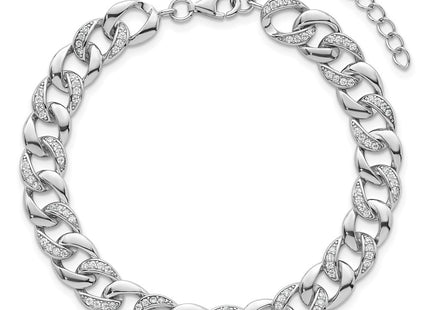 Sterling Silver Bracelets Style QG6867 - Classique Jewelry Inc.