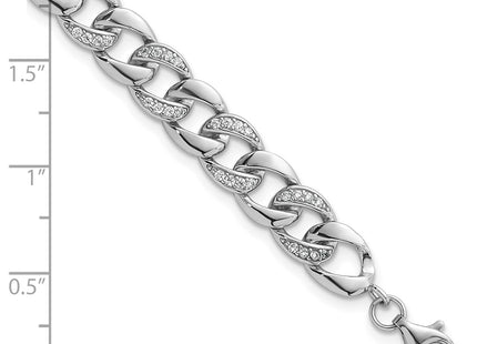 Sterling Silver Bracelets Style QG6867 - Classique Jewelry Inc.