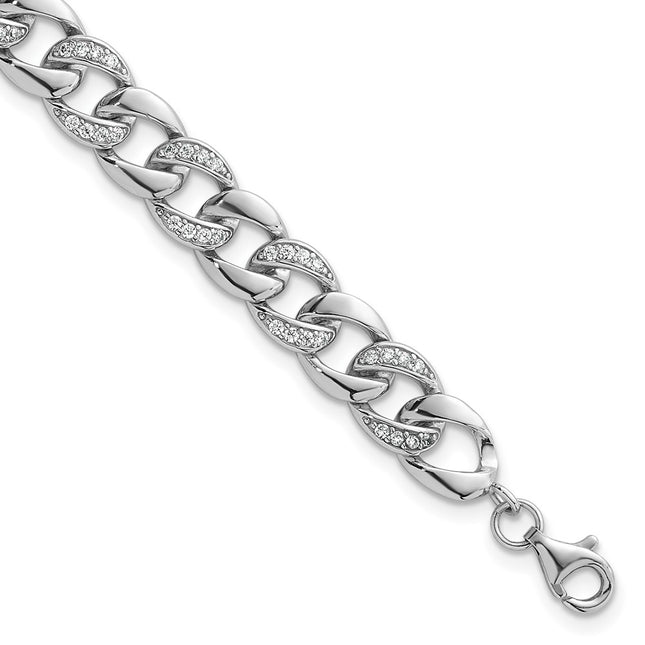 Sterling Silver Bracelets Style QG6867 - Classique Jewelry Inc.