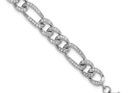 Sterling Silver Bracelets Style QG6868 - Classique Jewelry Inc.