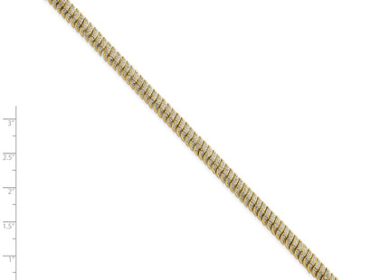 Sterling Silver Bracelets Style QG6869GP - Classique Jewelry Inc.