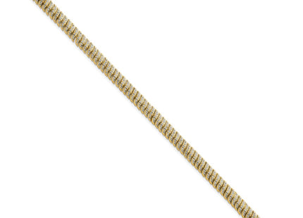 Sterling Silver Bracelets Style QG6869GP - Classique Jewelry Inc.