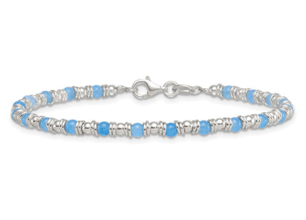 Sterling Silver Bracelets Style QG6871 - Classique Jewelry Inc.