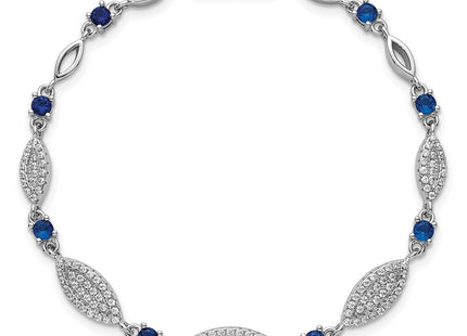 Sterling Silver Bracelets Style QG6874 - Classique Jewelry Inc.