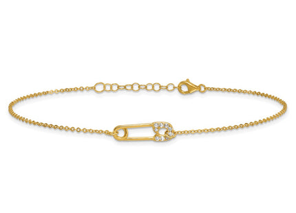 Sterling Silver Jewelry Style QG6897GP - Classique Jewelry Inc.