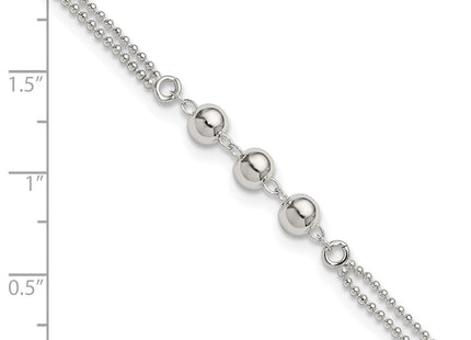 Sterling silver anklet