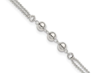 Sterling silver anklet