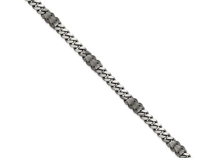 Sterling Silver Chain Bracelets Style QG6917 - Classique Jewelry Inc.
