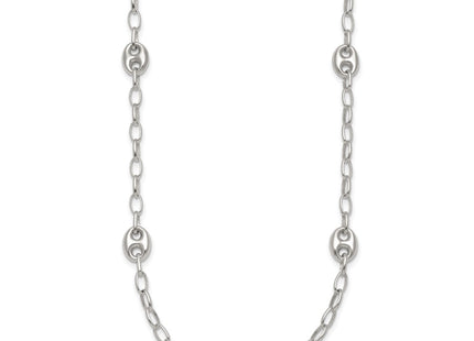 Sterling Silver Chain Necklaces Style QG6922 - Classique Jewelry Inc.