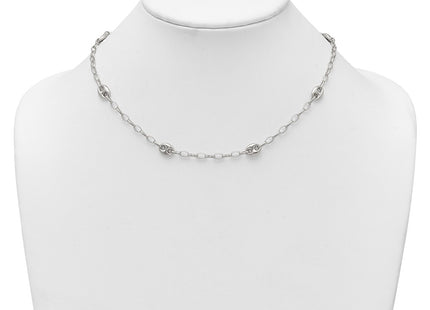 Sterling Silver Chain Necklaces Style QG6922 - Classique Jewelry Inc.