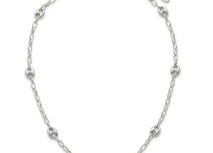 Sterling Silver Chain Necklaces Style QG6922 - Classique Jewelry Inc.