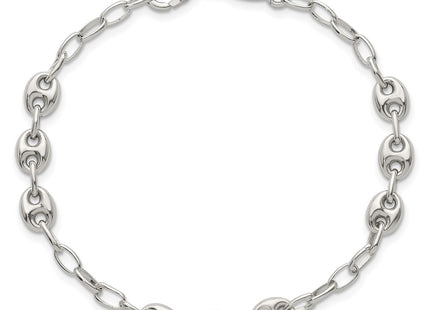 Sterling Silver Chain Bracelets Style QG6922 - Classique Jewelry Inc.