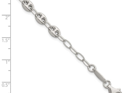 Sterling Silver Chain Bracelets Style QG6922 - Classique Jewelry Inc.