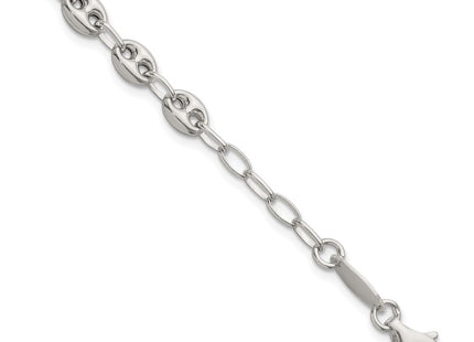 Sterling Silver Chain Bracelets Style QG6922 - Classique Jewelry Inc.