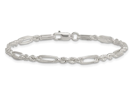 Sterling Silver Bracelets Style QG6925 - Classique Jewelry Inc.