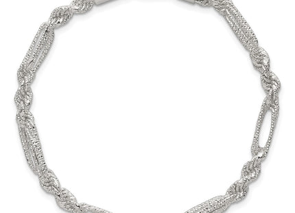 Sterling Silver Bracelets Style QG6926 - Classique Jewelry Inc.