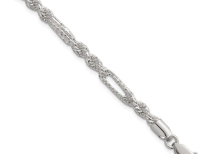 Sterling Silver Bracelets Style QG6926 - Classique Jewelry Inc.