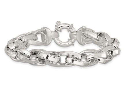 Sterling Silver Bracelets Style QG6932 - Classique Jewelry Inc.