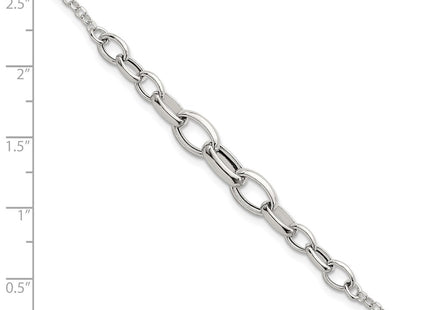 Sterling Silver Bracelets Style QG6935 - Classique Jewelry Inc.