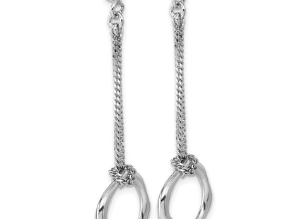 Sterling Silver Earrings Style QG6937E - Classique Jewelry Inc.