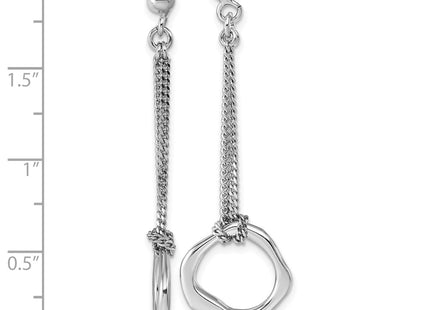 Sterling Silver Earrings Style QG6937E - Classique Jewelry Inc.