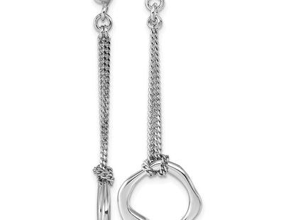 Sterling Silver Earrings Style QG6937E - Classique Jewelry Inc.