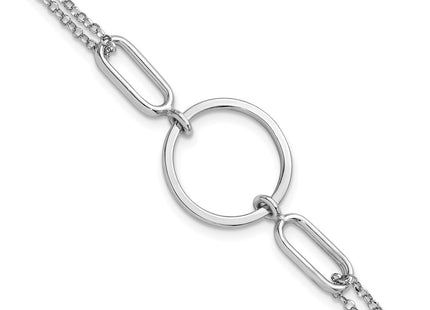 Sterling Silver Bracelets Style QG6939 - Classique Jewelry Inc.