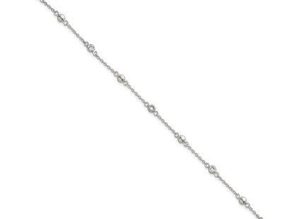 Sterling Silver Bracelets Style QG6941 - Classique Jewelry Inc.